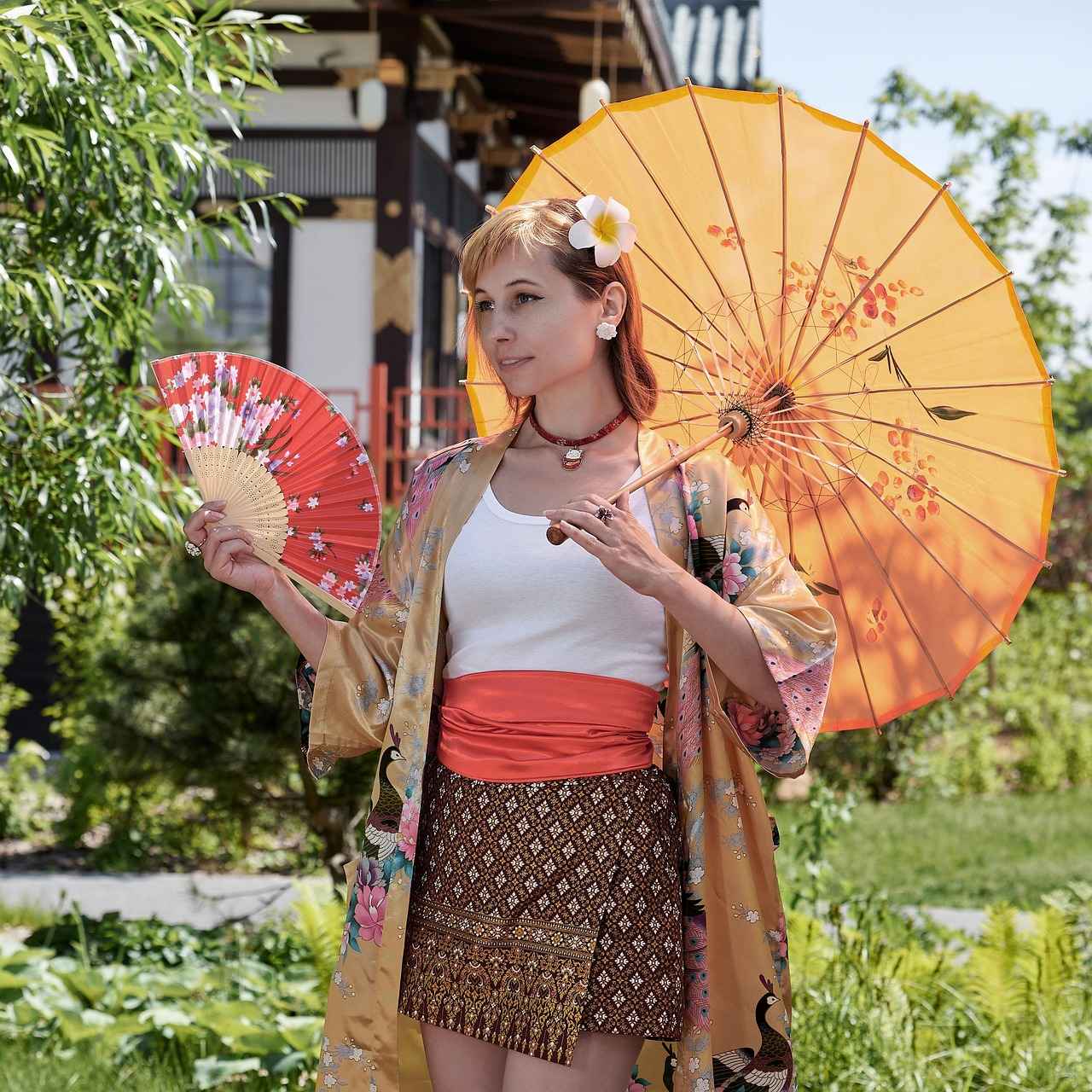 How to Style a Geisha Kimono for Your Next Themed Party - Kimono Models ...