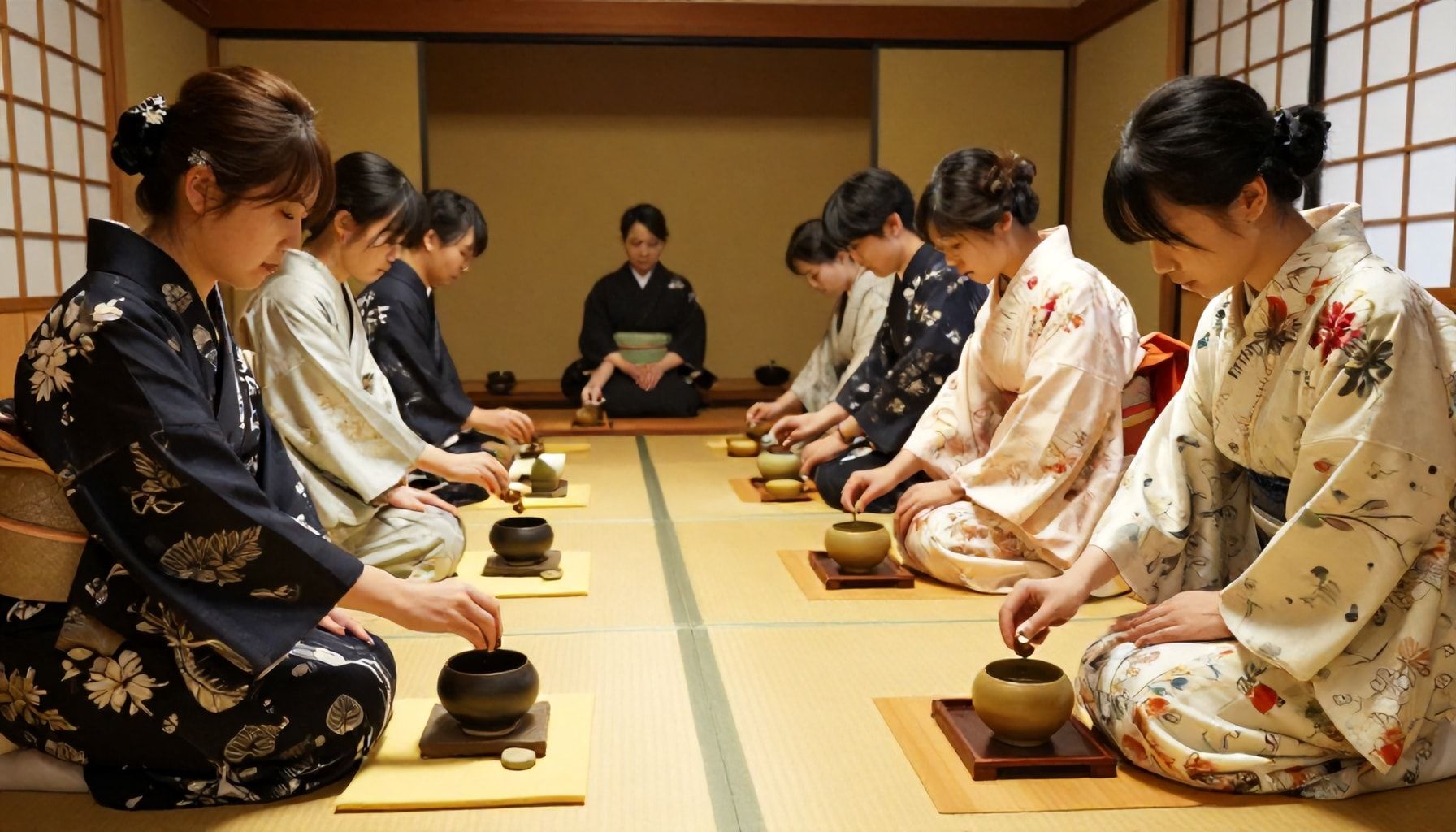 Guests immerse in authentic Japanese tea ceremonies