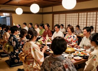 100 Guests Celebrate Japanese Culture at Annual Kimono Party