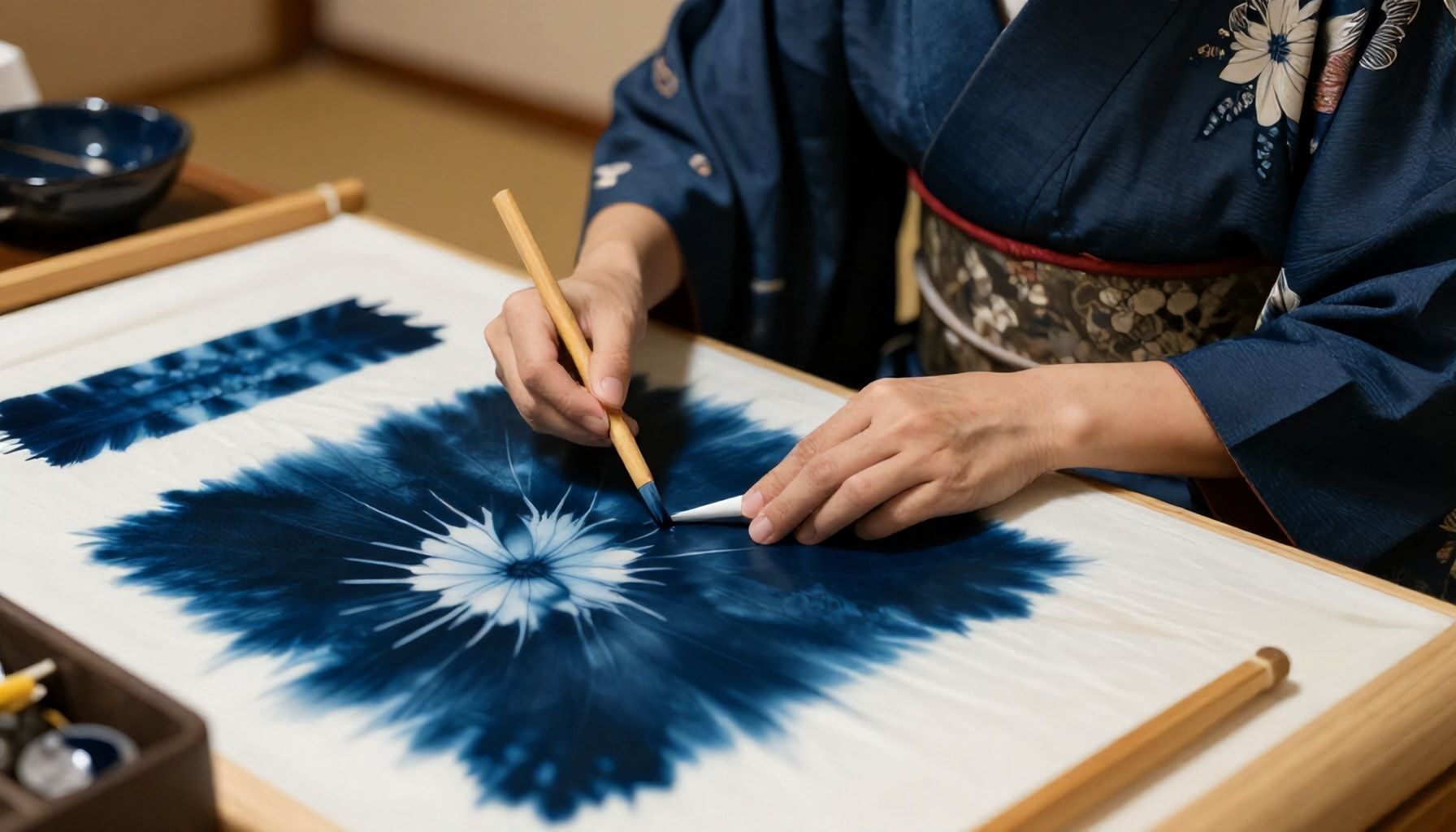 Mastering the Art of Yuzen Dyeing