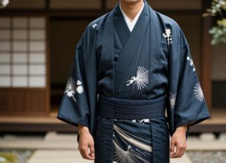 Traditional Japanese Kimono Designs Gain Popularity Among Modern Men