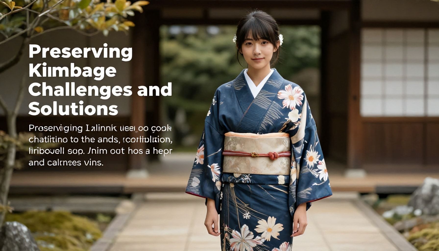 Preserving Kimono: Challenges and Solutions