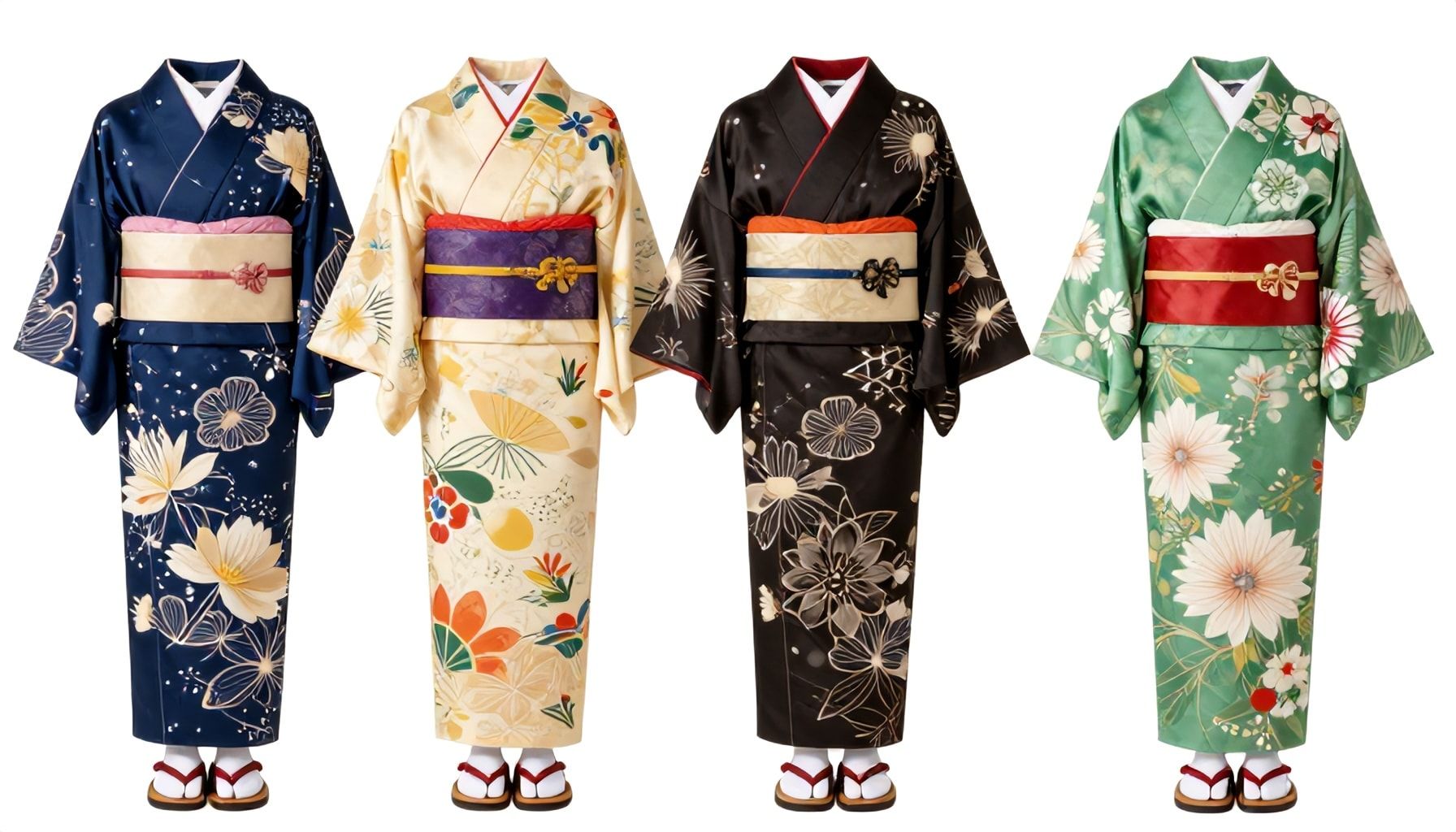 The Evolution of Kimono Patterns