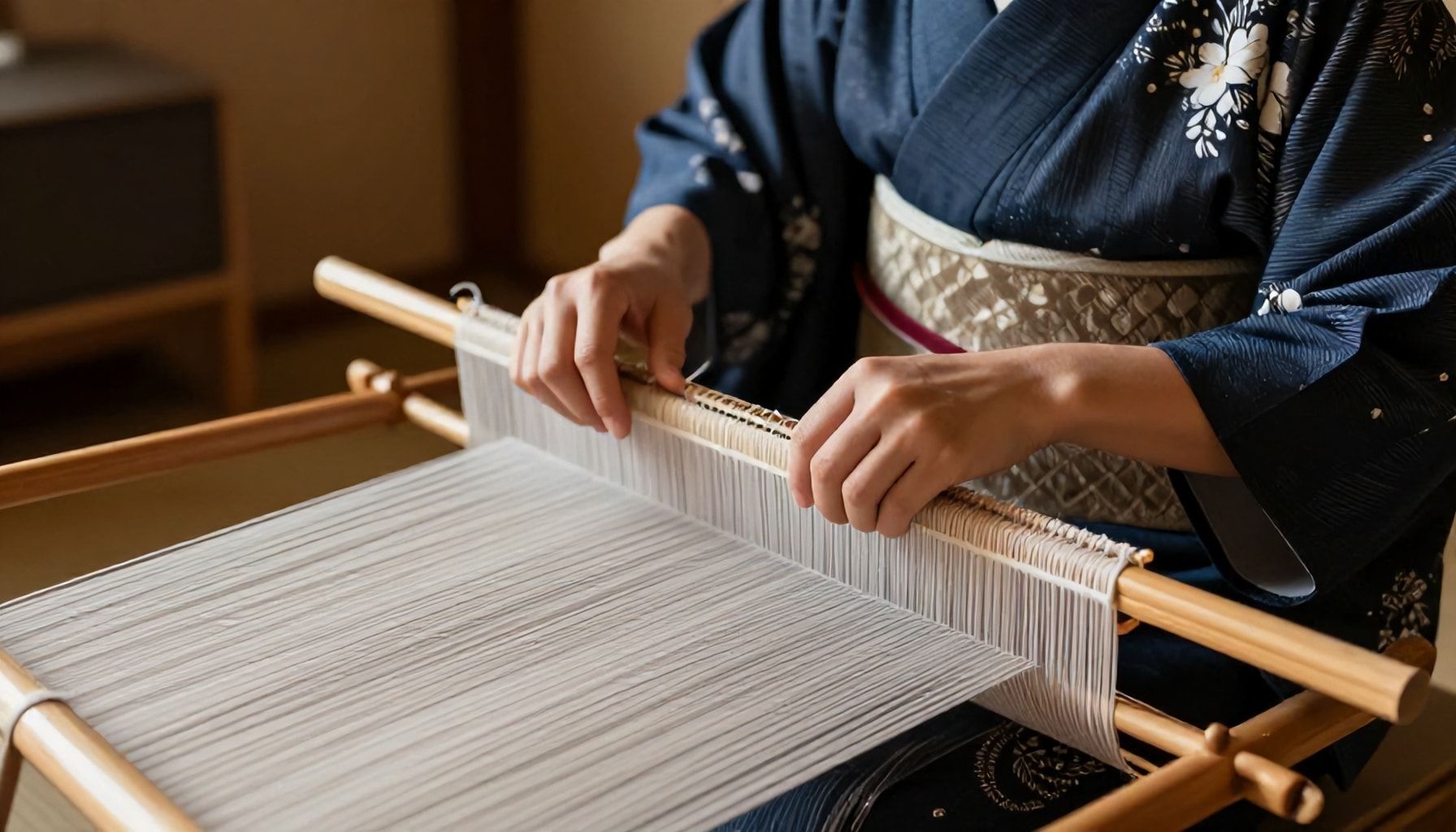 The Painstaking Process of Hand Looming