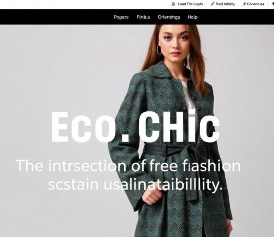 Eco-Chic: The Intersection of Fashion and Sustainability Eco-Chic: The Intersection of Fashion and Sustainability