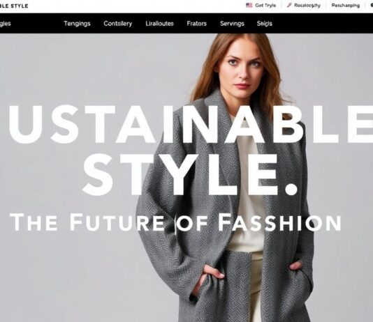 Sustainable Style: The Future of Fashion Sustainable Style: The Future of Fashion