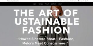 The Art of Sustainable Fashion: Where Style Meets Consciousness The Art of Sustainable Fashion: Where Style Meets Consciousness