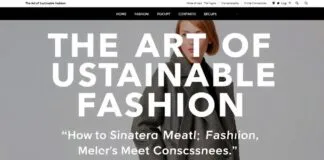The Art of Sustainable Fashion: Where Style Meets Consciousness The Art of Sustainable Fashion: Where Style Meets Consciousness