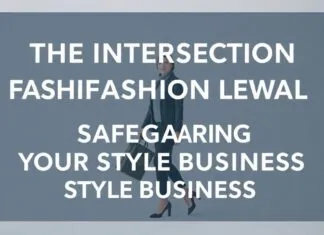 The Intersection of Fashion and Legal Savvy: Protecting Your Style Business The Intersection of Fashion and Legal Expertise: Safeguarding Your Style Business