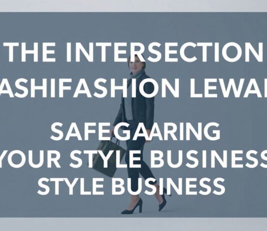 The Intersection of Fashion and Legal Savvy: Protecting Your Style Business The Intersection of Fashion and Legal Expertise: Safeguarding Your Style Business