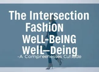 The Intersection of Fashion and Well-being: A Comprehensive Guide The Intersection of Fashion and Well-being: A Comprehensive Guide