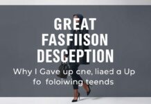The Great Fashion Lie: Why I Stopped Chasing Trends The Great Fashion Deception: Why I Gave Up on Following Trends