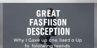 The Great Fashion Lie: Why I Stopped Chasing Trends The Great Fashion Deception: Why I Gave Up on Following Trends
