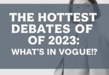 The Hottest Fashion Debates of 2023: What’s Trending? The Hottest Fashion Debates of 2023: What's In Vogue?