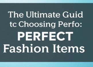 The Ultimate Guide to Picking Perfect Fashion Pieces The Ultimate Guide to Choosing Perfect Fashion Items