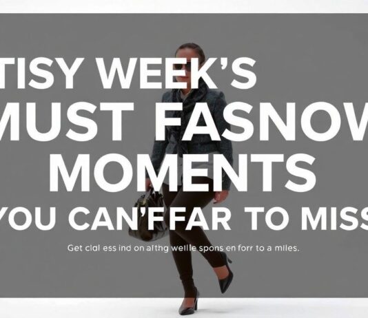This Week’s Must-Know Fashion Moments You Can’t Miss This Week's Must-Know Fashion Moments You Can't Afford to Miss