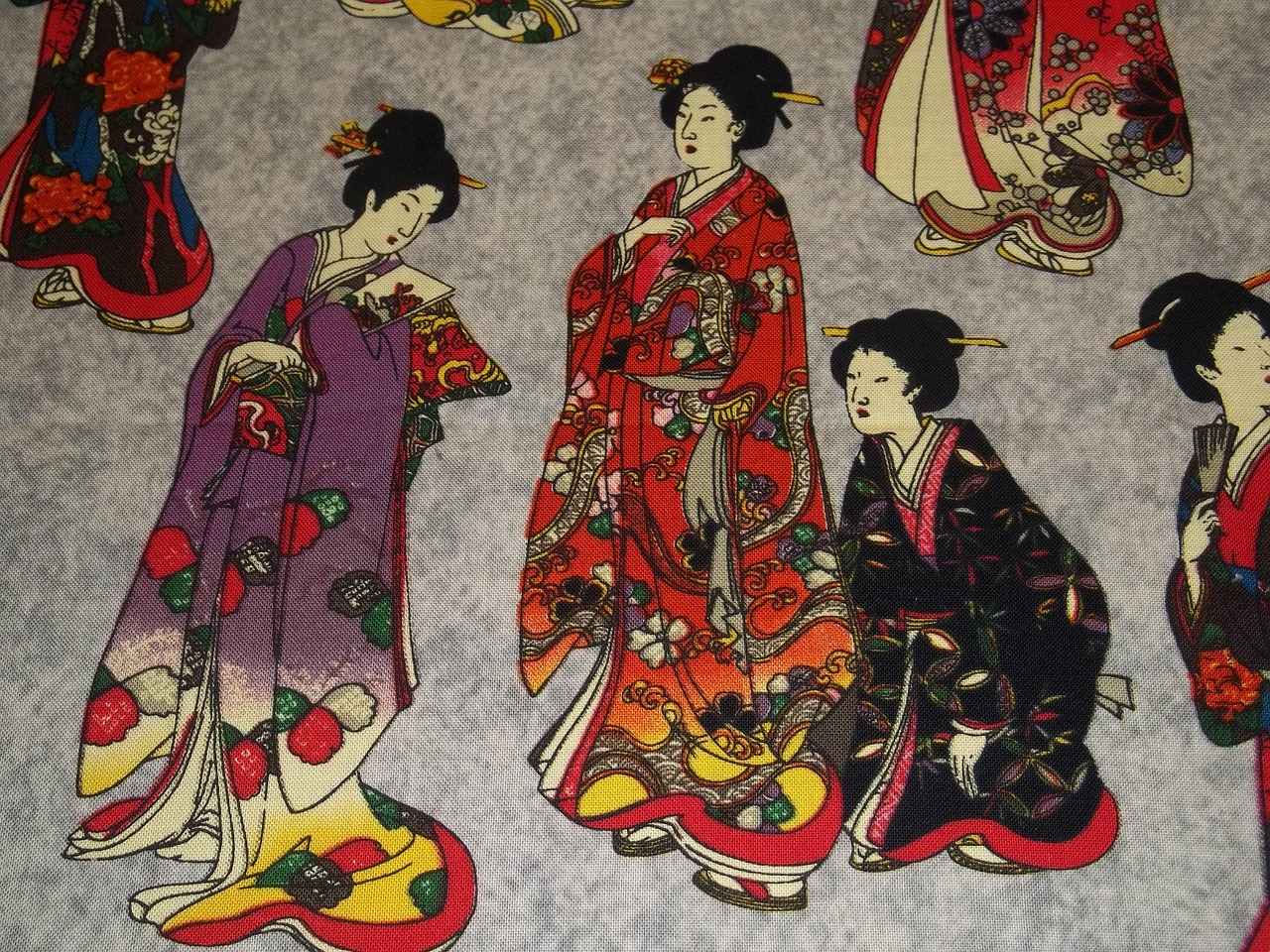 Kimono Fabrics and Patterns