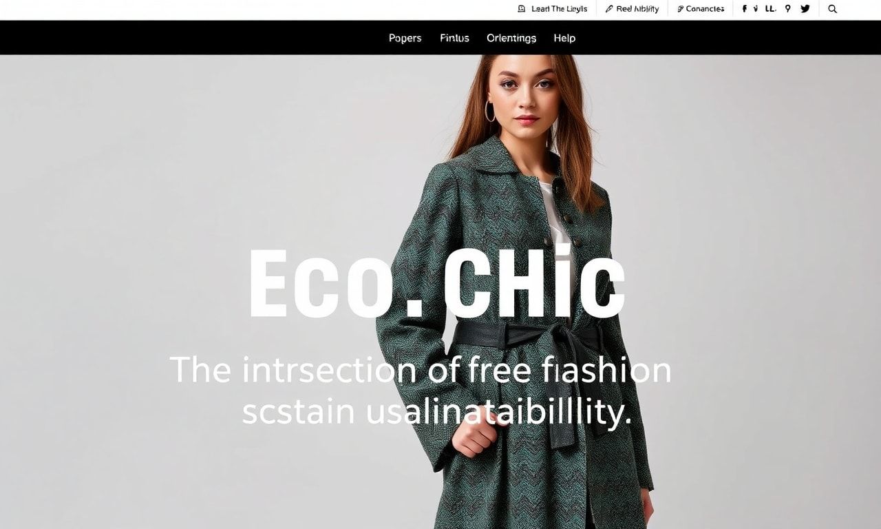 Eco-Chic: The Intersection of Fashion and Sustainability