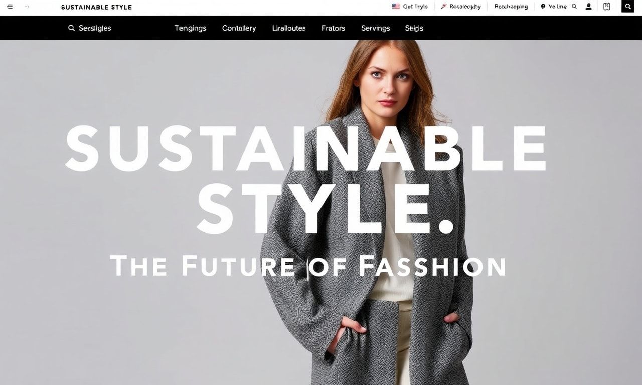 Sustainable Style: The Future of Fashion