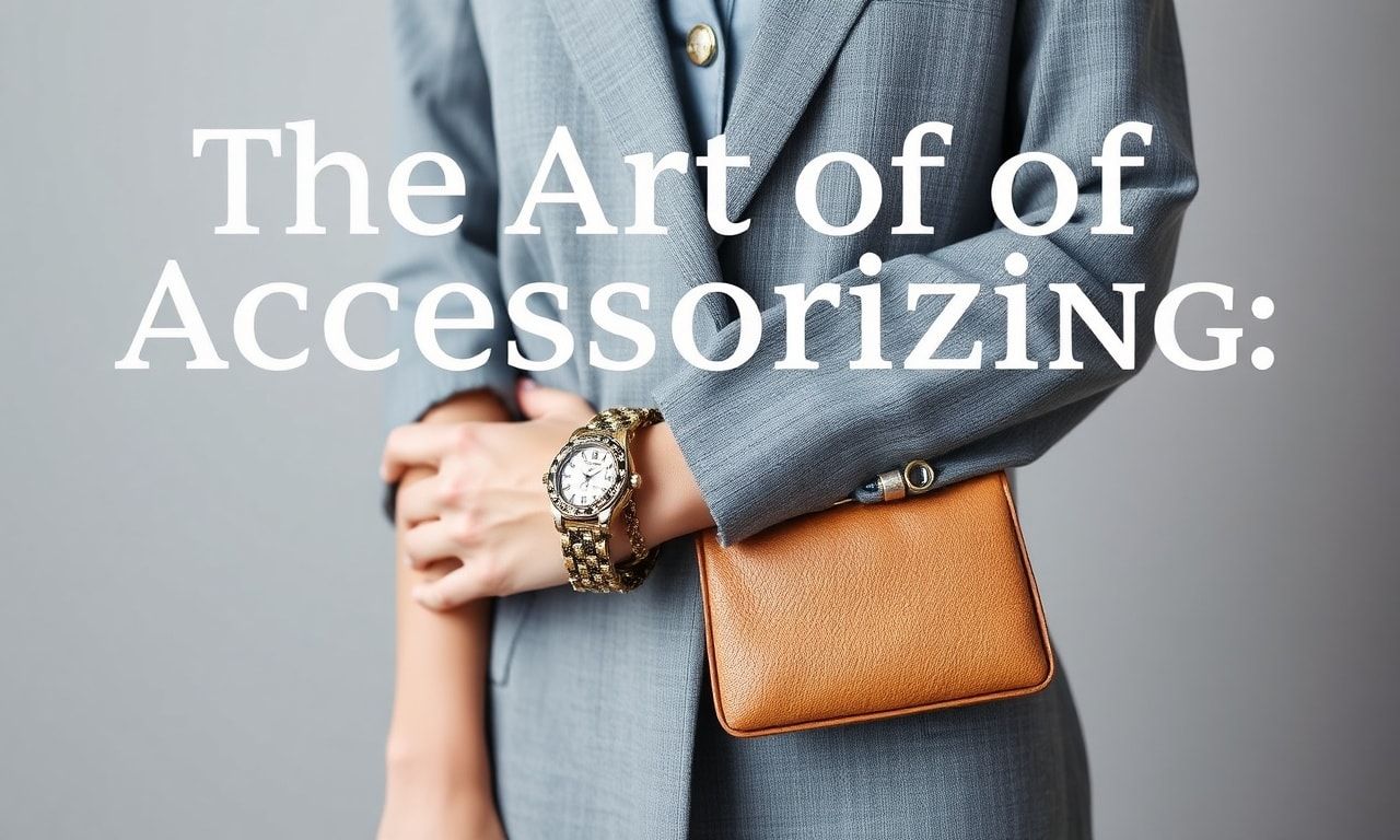 The Art of Accessorizing: Elevating Your Outfits with Thoughtful Details