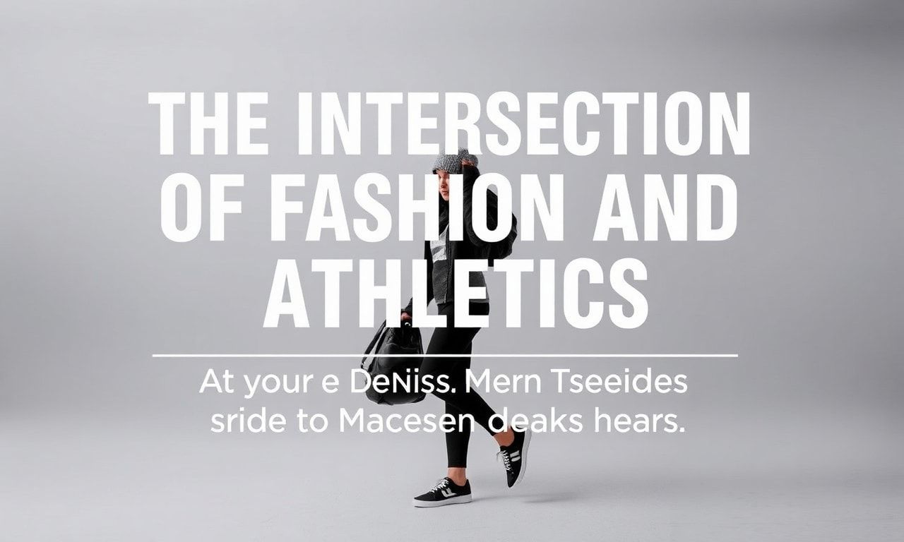The Intersection of Fashion and Athletics: Style Trends for the Modern Enthusiast