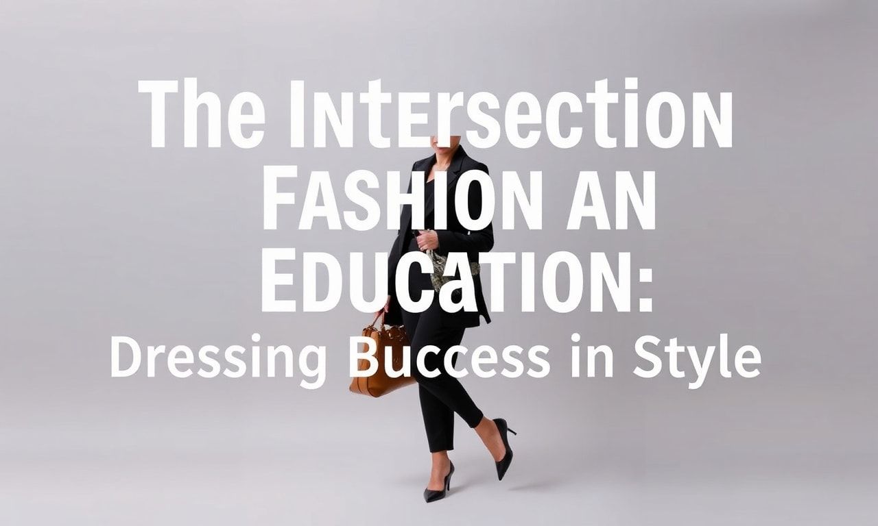 The Intersection of Fashion and Education: Dressing for Success in Style