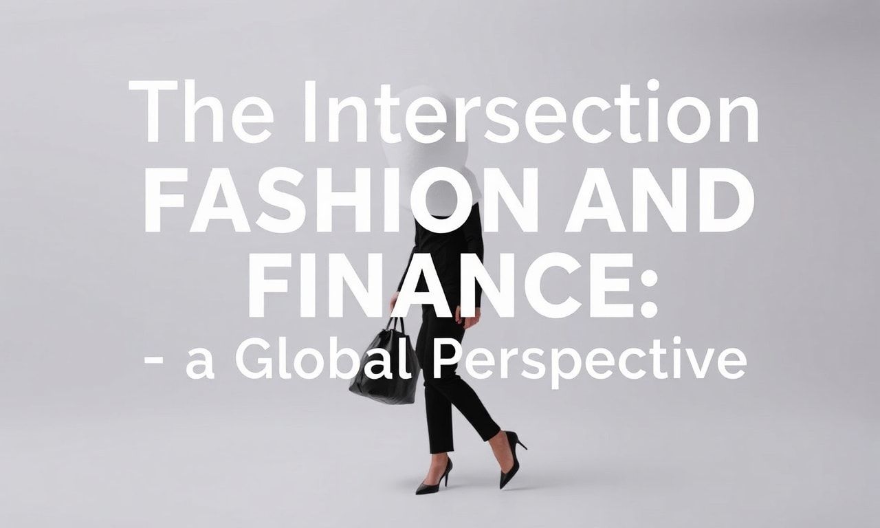 The Intersection of Fashion and Finance: A Global Perspective