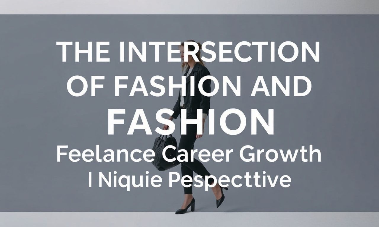 The Intersection of Fashion and Freelance Career Growth: A Unique Perspective