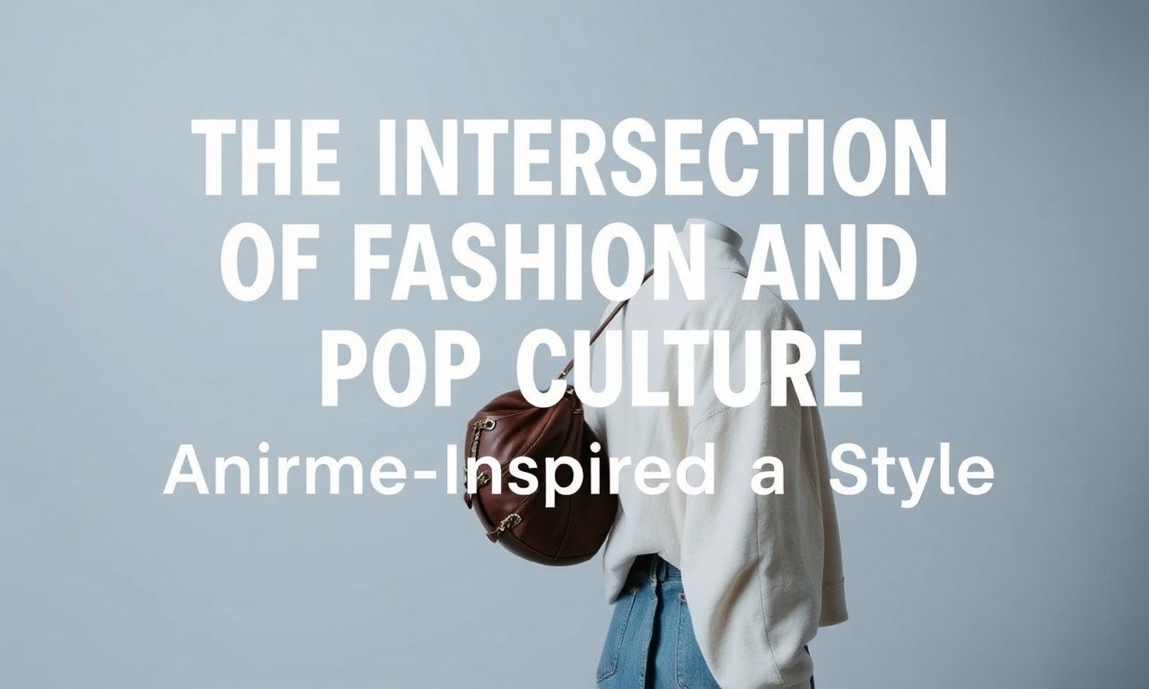 The Intersection of Fashion and Pop Culture: A Deep Dive into Anime-Inspired Style