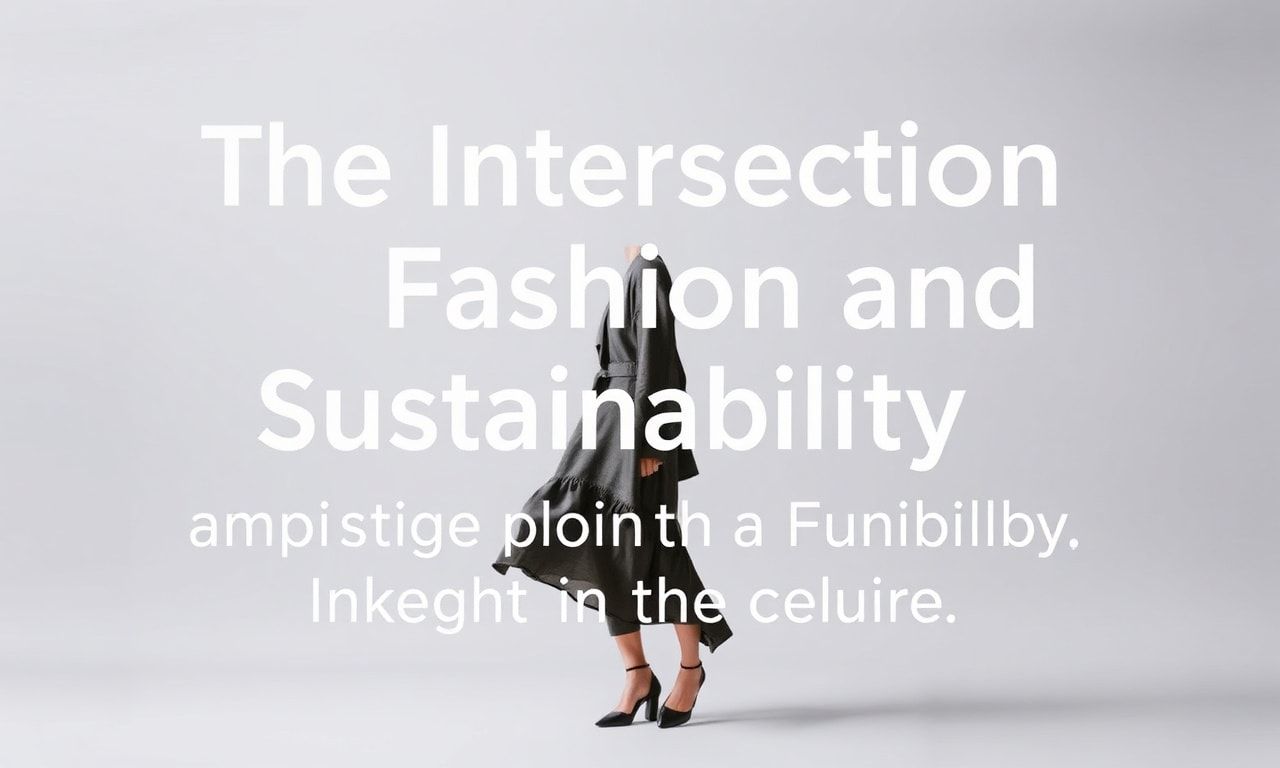 The Intersection of Fashion and Sustainability: A Look into the Future