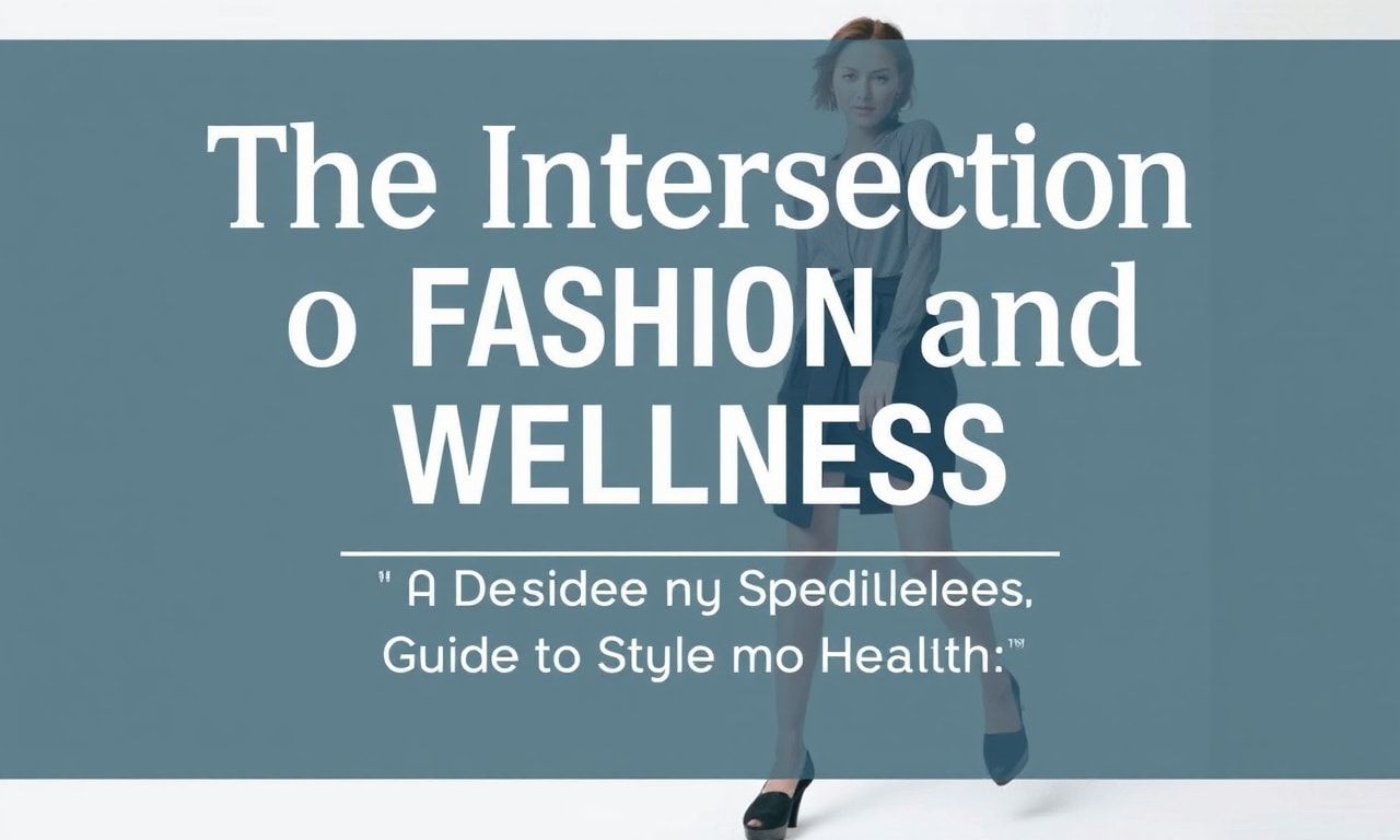 The Intersection of Fashion and Wellness: A Guide to Style and Health
