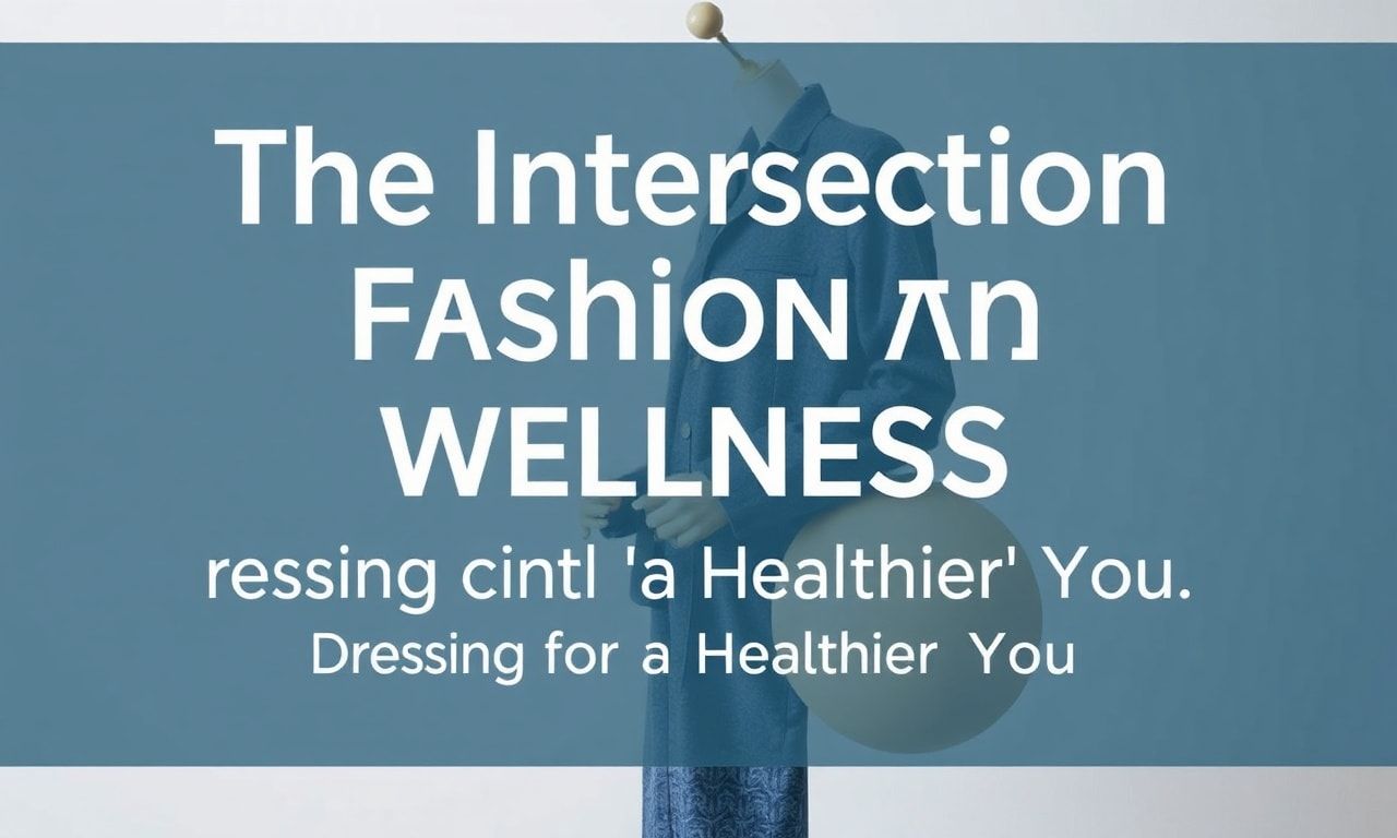 The Intersection of Fashion and Wellness: Dressing for a Healthier You