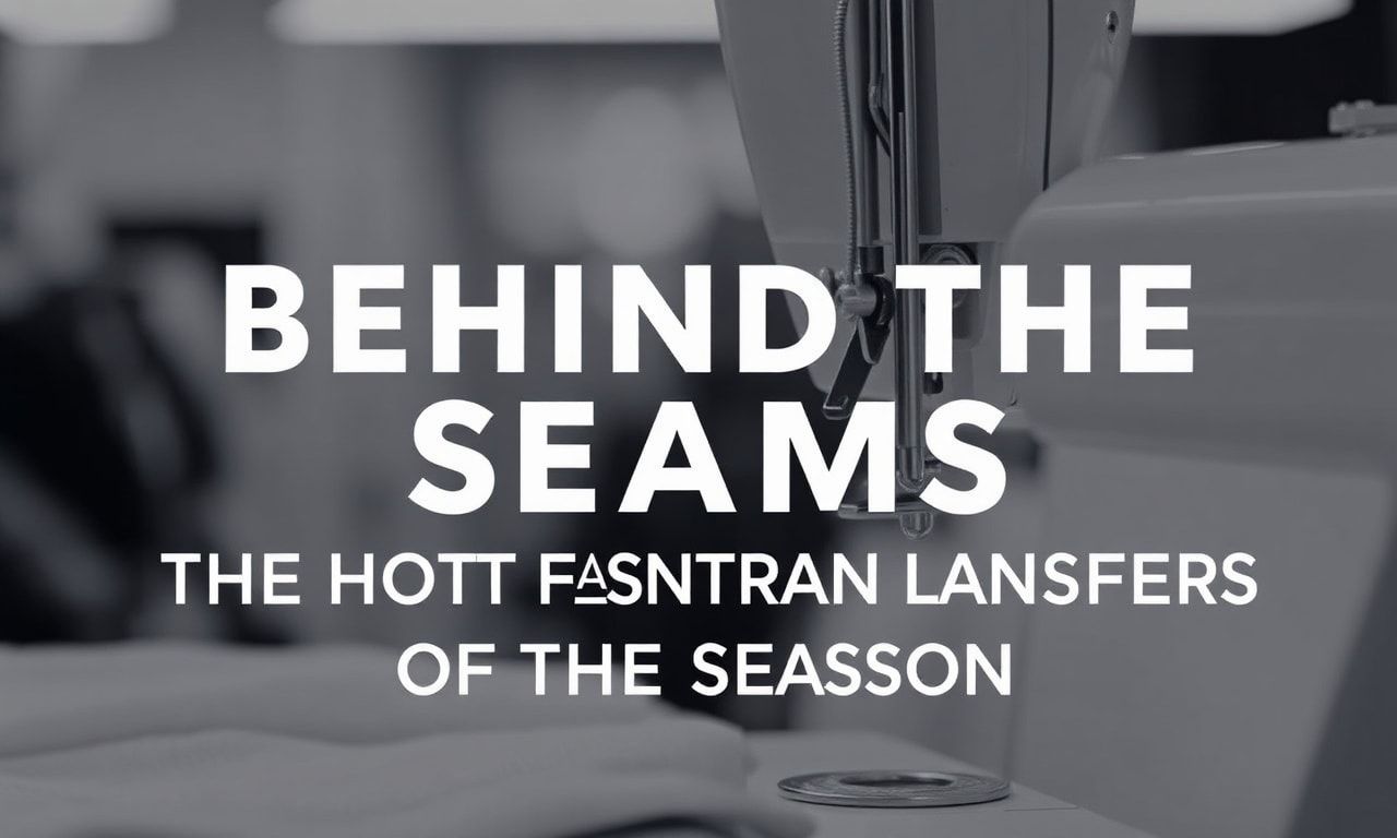 Behind the Seams: The Hottest Fashion Transfers of the Season
