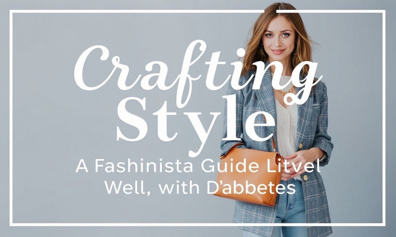 Crafting Style: A Fashionista's Guide to Living Well with Diabetes