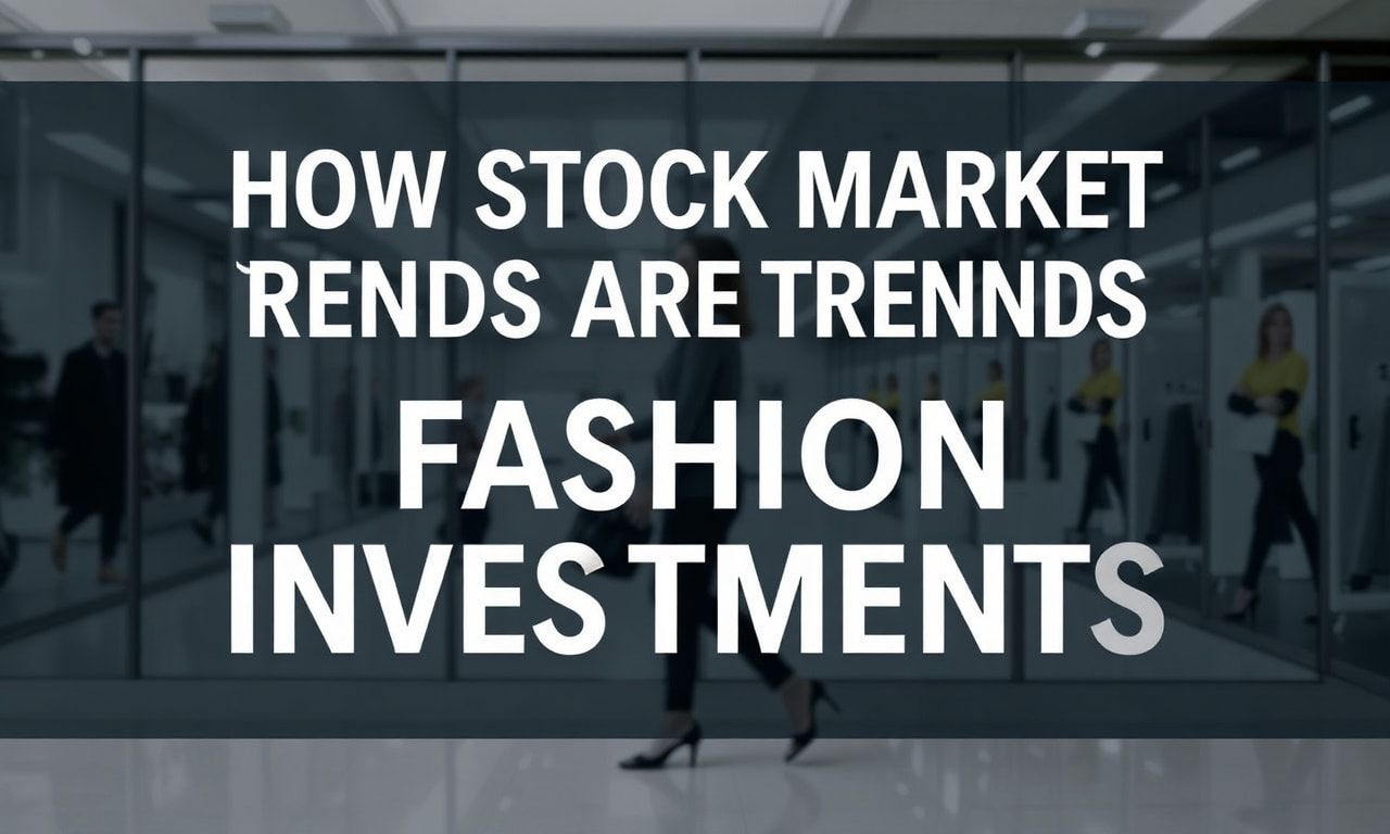How Stock Market Trends Are Redefining Fashion Investments
