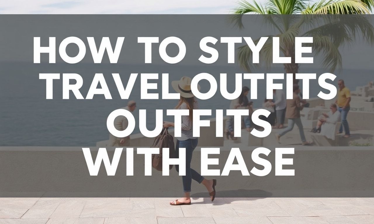 How to Style Your Travel Outfits with Ease: Tips from the Pros