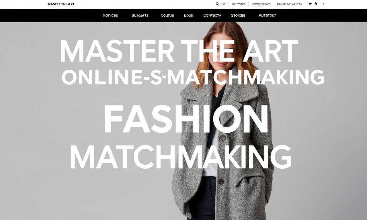 Master the Art of Online Fashion Matchmaking