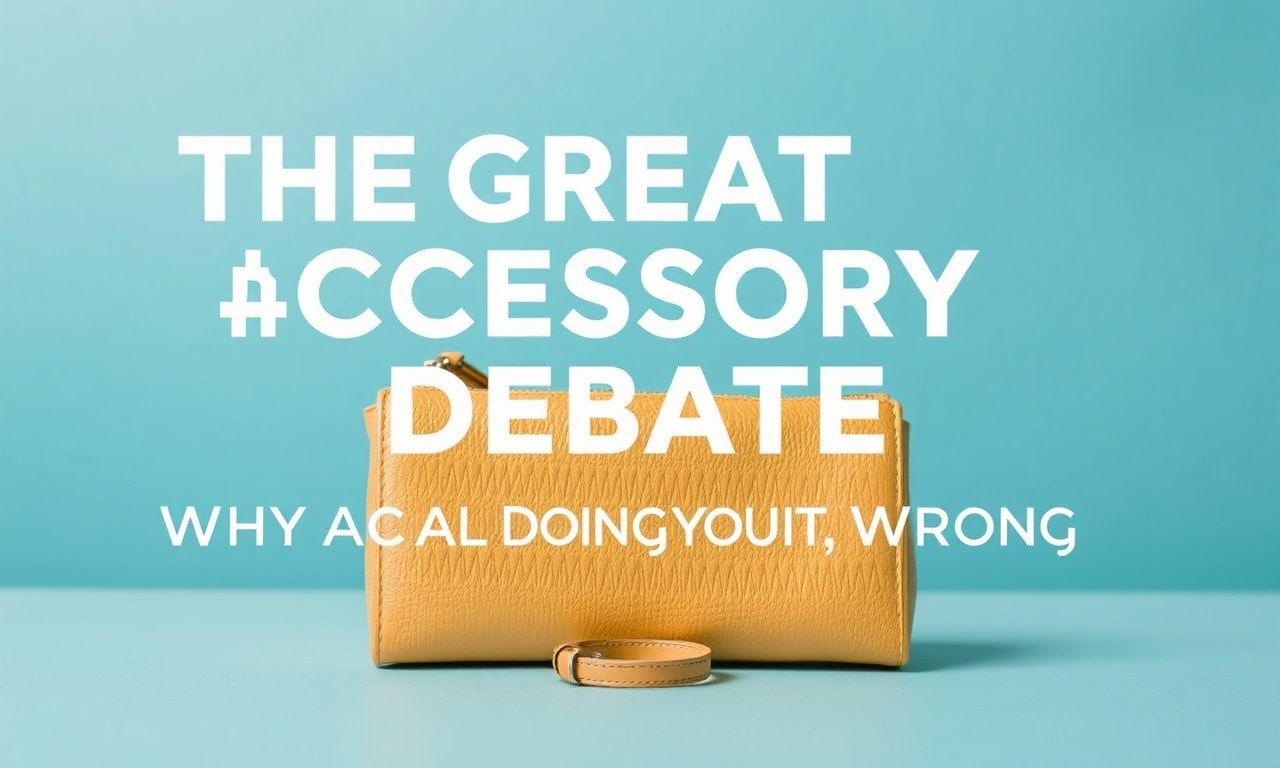 The Great Accessory Debate: Why We're All Doing It Wrong