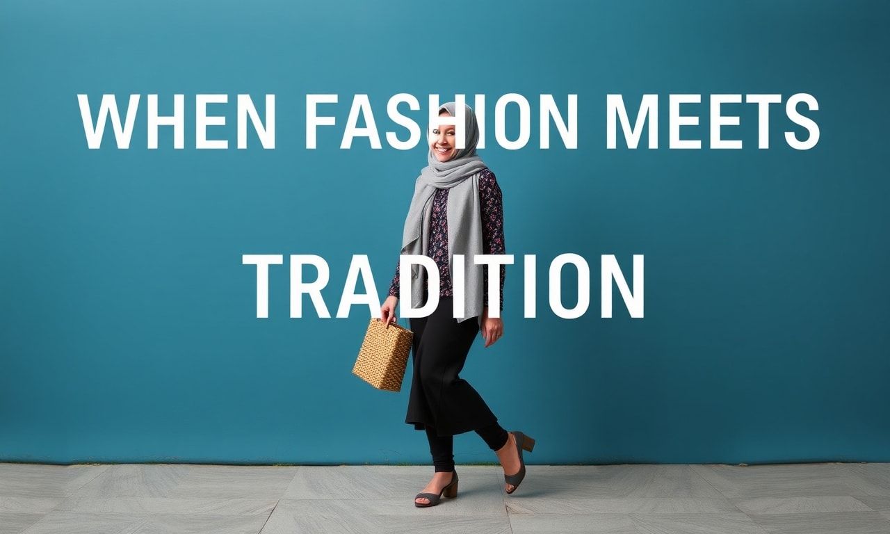 When Fashion Meets Tradition: Stylish Ways to Celebrate Maghrib